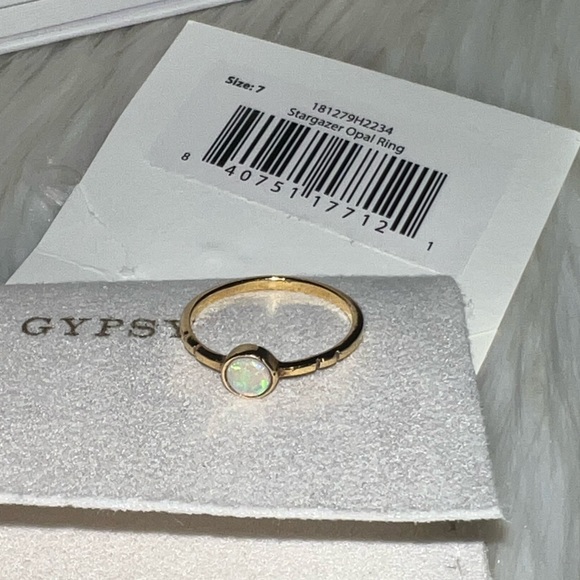 New SPELL Stargazer Opal Ring size 7 - Picture 2 of 5